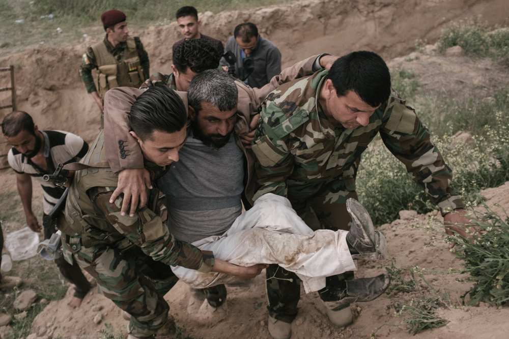 Photo: Kurdistan24 / Alexandre Afonso (Makhmour Front line)